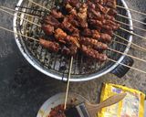 Foto langkah ke 2 dari resep Sate kambing selai nanas.