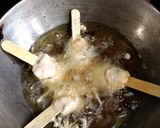 A picture of step 6 of Indo Chinese  veg lollipops.
