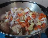 A picture of step 3 of Chicken Kosha 🍗.