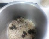 A picture of step 1 of Chicken veggies polaw.