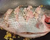 Hình bước làm 2 của món Cá rô phi nấu nấm, cải xoong