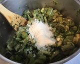 Une image de l'étape 10 de Gratin de céleri branche et courgettes à la crème et grana padano.