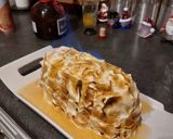 Une image de l'étape 8 de Bûche glacée au Grand Marnier, façon omelette norvégienne.