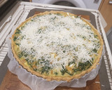 Foto del paso 8 de la receta: Quiche de espinacas y calabaza con base multicereales