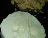 A picture of step 3 of Kalajam stuff rasgulla.