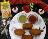 A picture of step 3 of Bread Cutlet.