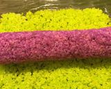 A picture of step 6 of Three-Color Bánh Tét.