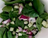 A picture of step 2 of My Corned Beef & Spinach Salad.