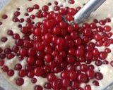 Une image de l'étape 3 de Tarte sablée ricotta groseilles.