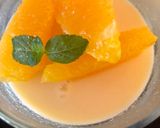 Foto del paso 6 de la receta: Postre ligero de crema y jugo de naranja 🍊