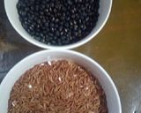 Hình bước làm 4 của món Nước đậu đen lòng xanh và gạo huyết rồng