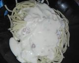 Carbonara (sima) recept fázis 3 fotója
