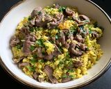 A picture of step 7 of Rice Cooker Lamb Pilaf.