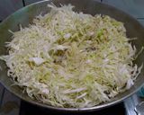 A picture of step 2 of Cabbage Chhole Sabzi.