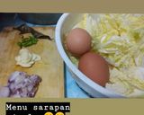 Foto langkah ke 1 dari resep Sawi putih orek telur.