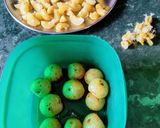A picture of step 1 of Chatpata Amla Candy (Indian Gooseberry).