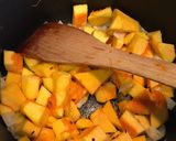 A picture of step 2 of Squash & Sweet Potato Soup with Coriander.