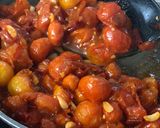 A picture of step 3 of Cherry tomato pickle.