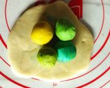 Foto langkah ke 6 dari resep Thousand Layer Emerald Mooncake (Pia lapis Isi Keju).