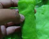 Foto langkah ke 5 dari resep Dadar Gulung Pandan Unti Kelapa.
