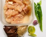 รูปขั้นตอนการทำที่ 1 ของ ลาบอกไก่ทอด ใช้หม้อทอดไร้น้ำมัน