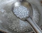 A picture of step 3 of Ragi Kheer.