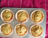 A picture of step 6 of Banana breakfast muffins.
