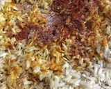 A picture of step 3 of Masala chevdo.