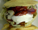 Foto del paso 5 de la receta: Kebab de tofu frito