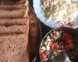 ভেজিটেবল এগ স্যান্ডউইচ(Vegetables egg sandwich recipe in bengali) রেসিপি ধাপ - 2 ছবি