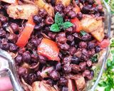 A picture of step 7 of Kala Chana Aloo Chaat.