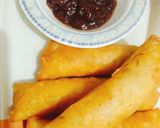 A picture of step 9 of Crispy spaghetti 🍝 spring rolls.