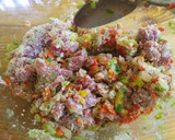 Foto del paso 5 de la receta: Albóndigas de carne con pimiento asado y verduras