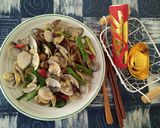 清炒蛤蜊【豆豆愛的料理】的食譜步驟5照片