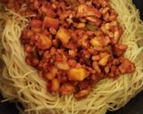 عکس مرحله 3 از دستور ماکارونی با مرغ و سویا