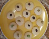 A picture of step 3 of Besan Cookies.