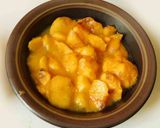 A picture of step 1 of PEACH smoothie.