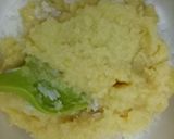 Hình bước làm 4 của món Xôi Đậu Xanh Sầu Riêng Phiên Bản Onigiri