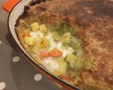 A picture of step 5 of Leek & Potato Pie.
