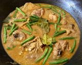 Foto langkah ke 4 dari resep Gulai Ayam Kacang Panjang (Bumbu Instan).