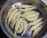 香煎柳葉魚的食譜步驟1照片