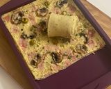 Une image de l'étape 4 de Crêpe géante au jambon /champignons.