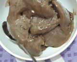 A picture of step 2 of Chocolate yoghurt icecream.