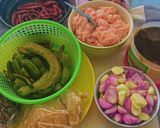 รูปขั้นตอนการทำที่ 1 ของ น้ำพริกมะขามอ่อนผัดใส่หมูสับ