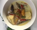 Foto langkah ke 6 dari resep Pindang tahu kuah santan segar.