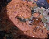 A picture of step 5 of Matar Paneer.