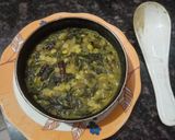 अरहर दाल मिक्स अंबाड़ी भाजी (arhar dal mix ambadi bhaji recipe in Hindi) रेसिपी चरण 6 फोटो