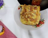 Foto langkah ke 5 dari resep Sandwich Roti Tawar Telur.