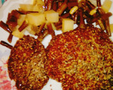 Foto del paso 3 de la receta: Milanesas de garbanzos y champiñones, sin harina y sin huevo 👌