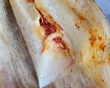 Foto del paso 4 de la receta: Tamales rojos en hoja de maíz